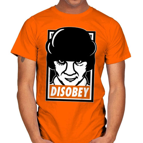Don't Disobey The Droogs - Raffitees - Mens T-Shirts RIPT Apparel Small / Orange