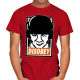 Don't Disobey The Droogs - Raffitees - Mens T-Shirts RIPT Apparel Small / Red