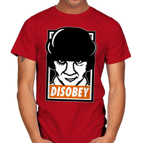 Don't Disobey The Droogs - Raffitees - Mens T-Shirts RIPT Apparel Small / Red