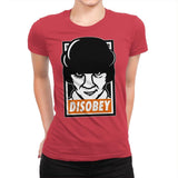 Don't Disobey The Droogs - Raffitees - Womens Premium T-Shirts RIPT Apparel Small / Red