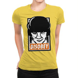 Don't Disobey The Droogs - Raffitees - Womens Premium T-Shirts RIPT Apparel Small / Vibrant Yellow
