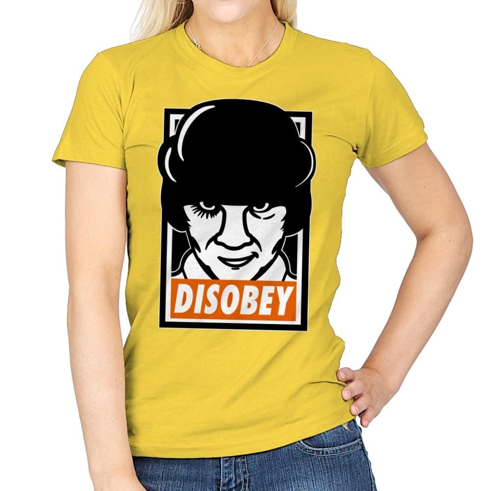 Don't Disobey The Droogs - Raffitees - Womens T-Shirts RIPT Apparel Small / Daisy
