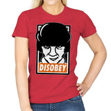 Don't Disobey The Droogs - Raffitees - Womens T-Shirts RIPT Apparel Small / Red