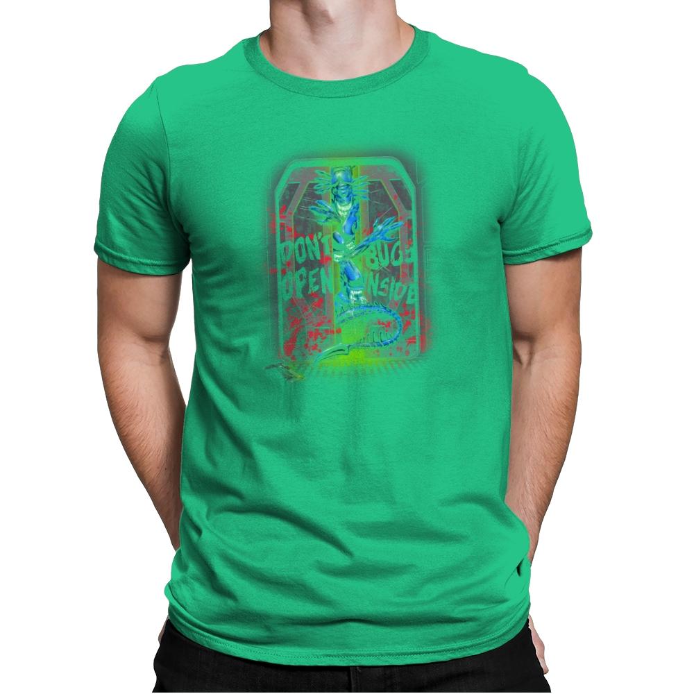 Don't Open Bugs Inside Exclusive - Mens Premium T-Shirts RIPT Apparel Small / Kelly Green
