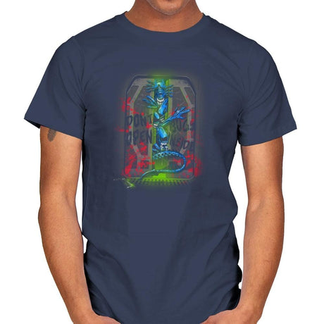 Don't Open Bugs Inside Exclusive - Mens T-Shirts RIPT Apparel Small / Navy