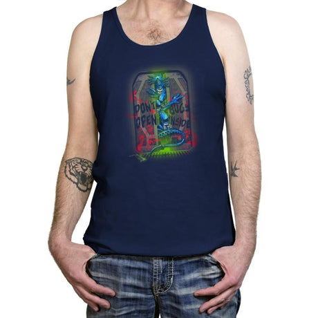 Don't Open Bugs Inside Exclusive - Tanktop Tanktop RIPT Apparel X-Small / Navy