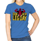 Don't Skip Leg Day! - Raffitees - Womens T-Shirts RIPT Apparel Small / Iris