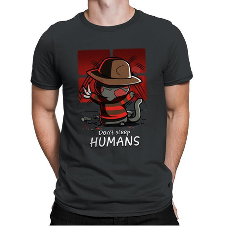 Don't Sleep Humans - Mens Premium T-Shirts RIPT Apparel Small / Heavy Metal