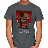 Don't Sleep Humans - Mens T-Shirts RIPT Apparel Small / Charcoal