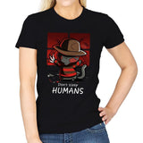 Don't Sleep Humans - Womens T-Shirts RIPT Apparel Small / Black