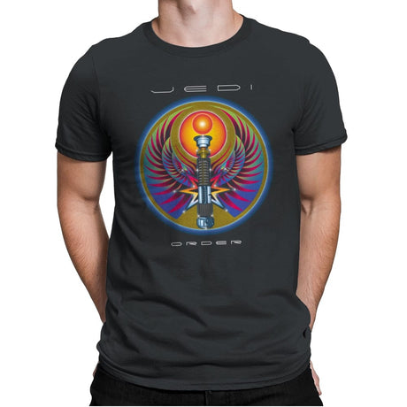 Don't Stop Believin - Anytime - Mens Premium T-Shirts RIPT Apparel Small / Heavy Metal