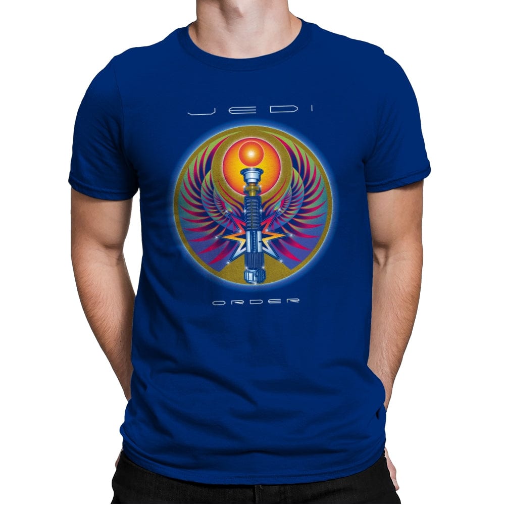Don't Stop Believin - Anytime - Mens Premium T-Shirts RIPT Apparel Small / Royal