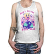 Don't Stress and Be Happy - Tanktop Tanktop RIPT Apparel X-Small / White