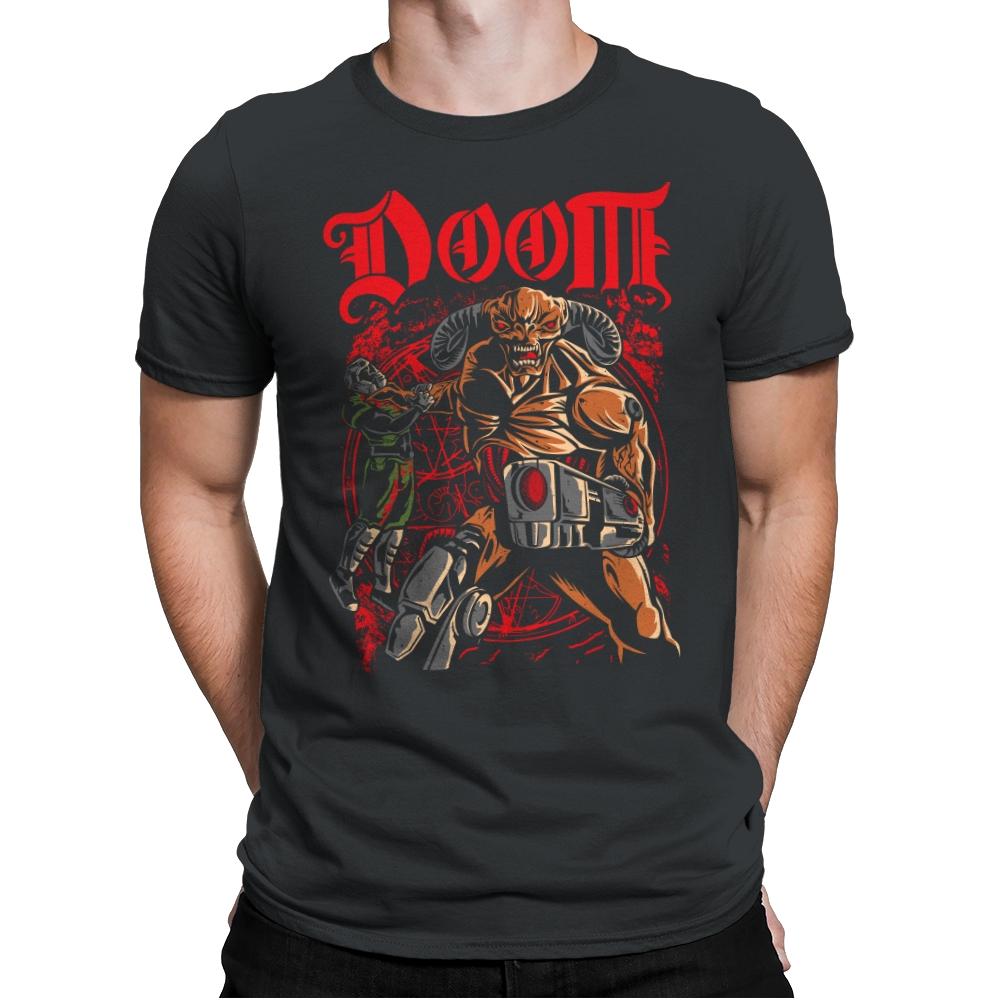 Don't Talk to Demons - Mens Premium T-Shirts RIPT Apparel Small / Heavy Metal