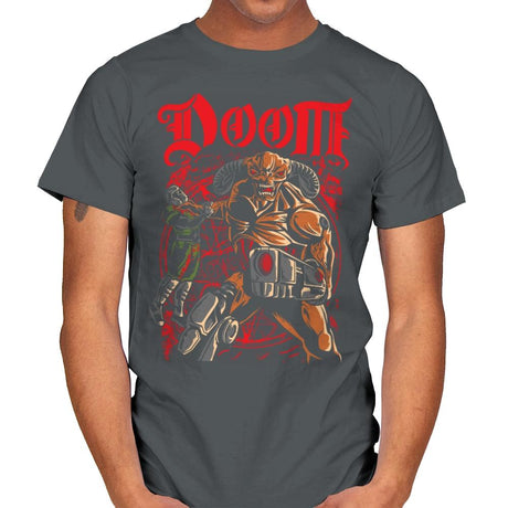 Don't Talk to Demons - Mens T-Shirts RIPT Apparel Small / Charcoal
