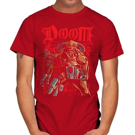 Don't Talk to Demons - Mens T-Shirts RIPT Apparel Small / Red