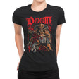 Don't Talk to Demons - Womens Premium T-Shirts RIPT Apparel Small / Black