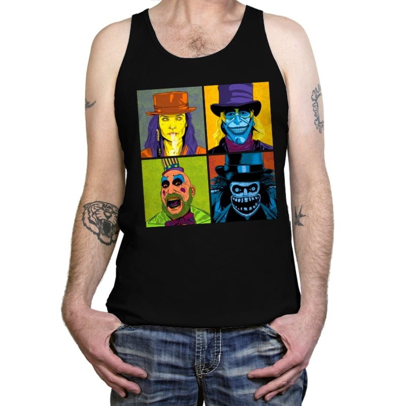 Don’t Trust Strangers In Hats - Tanktop Tanktop RIPT Apparel X-Small / Black