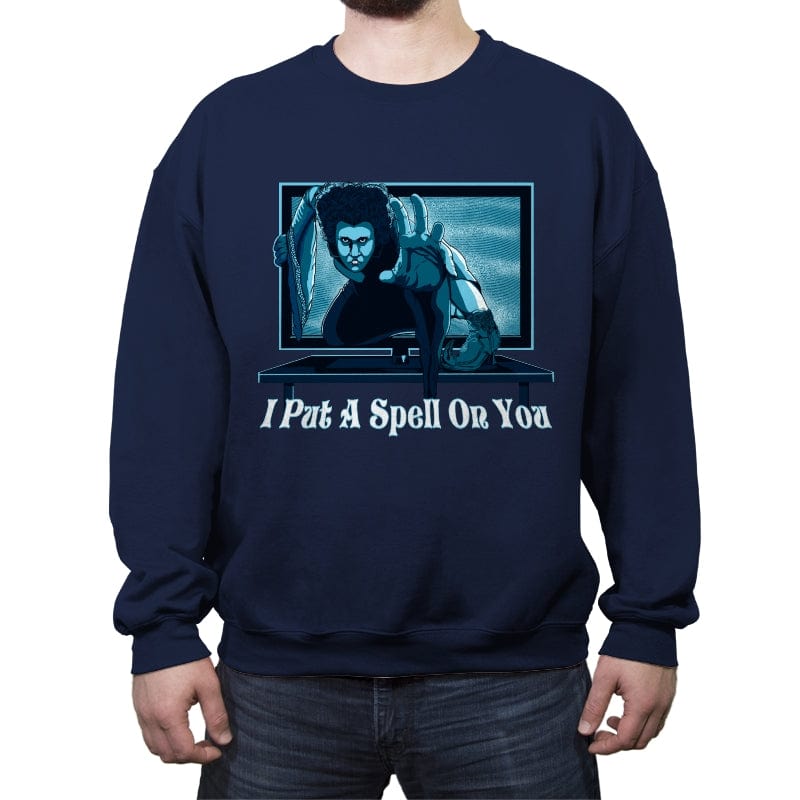 Don’t Watch! - Crew Neck Sweatshirt Crew Neck Sweatshirt RIPT Apparel Small / Navy