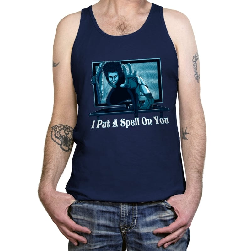 Don’t Watch! - Tanktop Tanktop RIPT Apparel X-Small / Navy