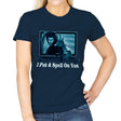 Don’t Watch! - Womens T-Shirts RIPT Apparel Small / Navy