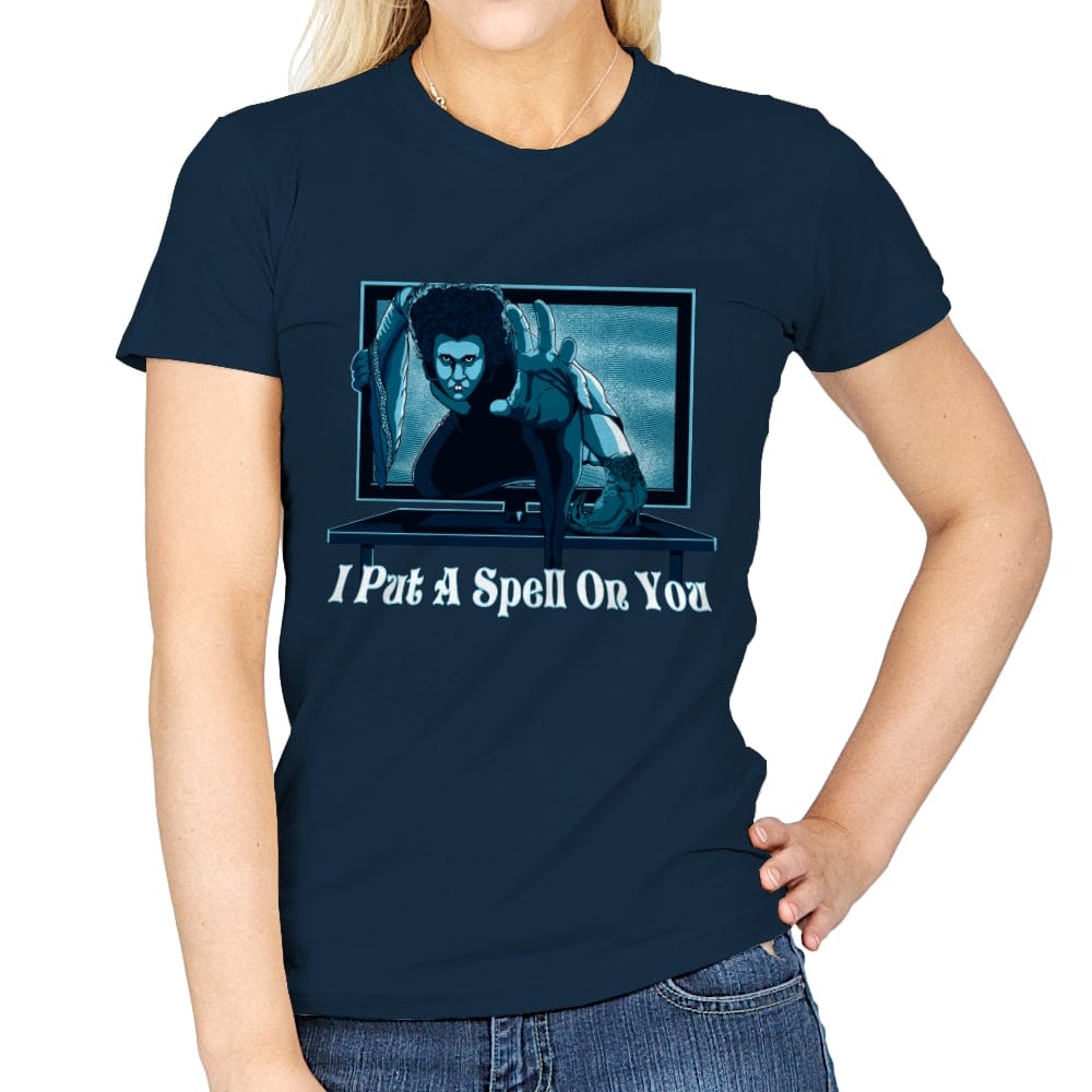 Don’t Watch! - Womens T-Shirts RIPT Apparel Small / Navy