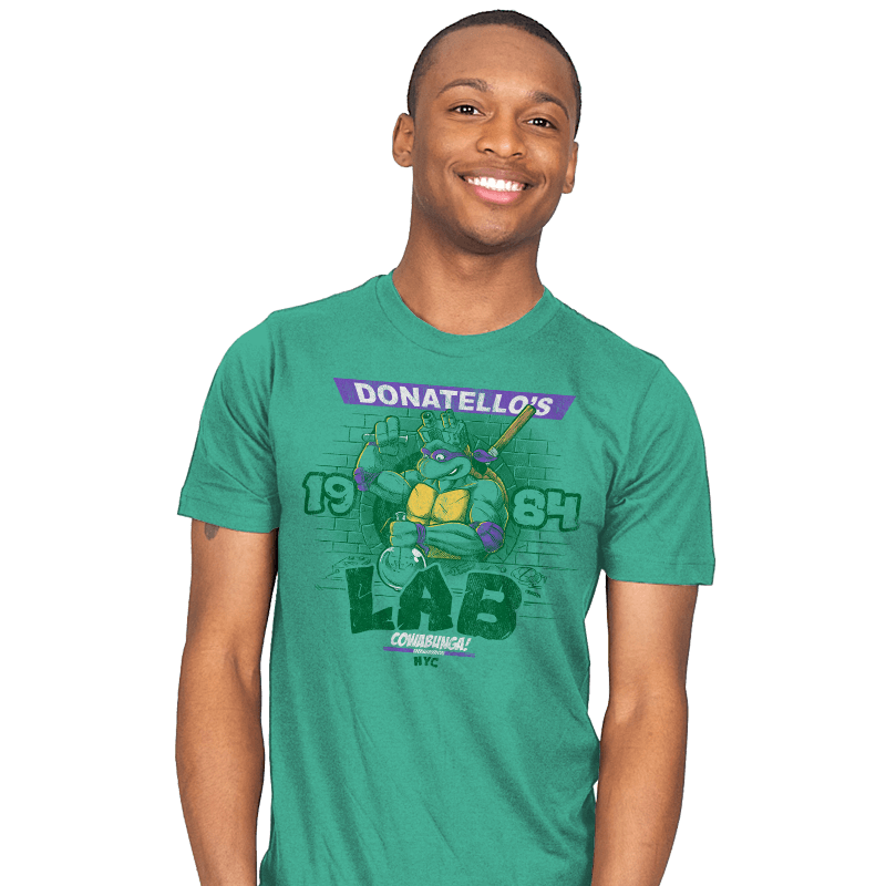 Donatello's Lab - Mens T-Shirts RIPT Apparel