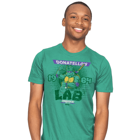 Donatello's Lab - Mens T-Shirts RIPT Apparel