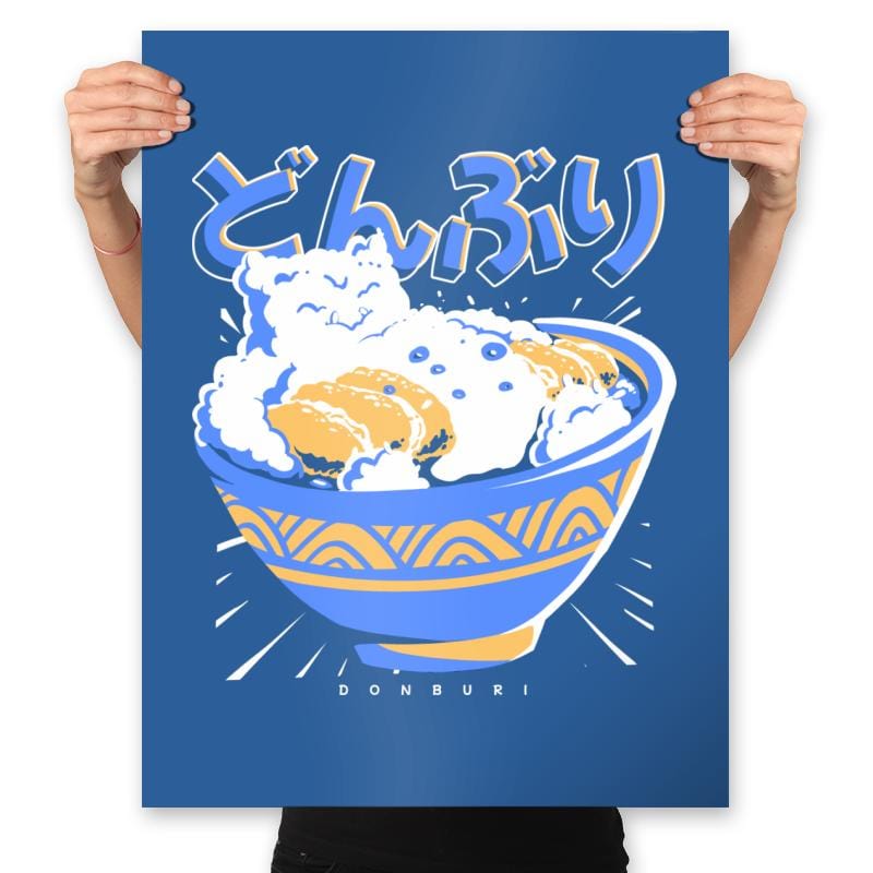 Donburlax - Prints Posters RIPT Apparel 18x24 / Royal