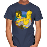Done Diddly Doodly Done - Mens T-Shirts RIPT Apparel Small / Navy
