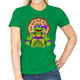 Donnie is my Turtle (My Purple Ninja Turtle) - Womens T-Shirts RIPT Apparel Small / Irish Green