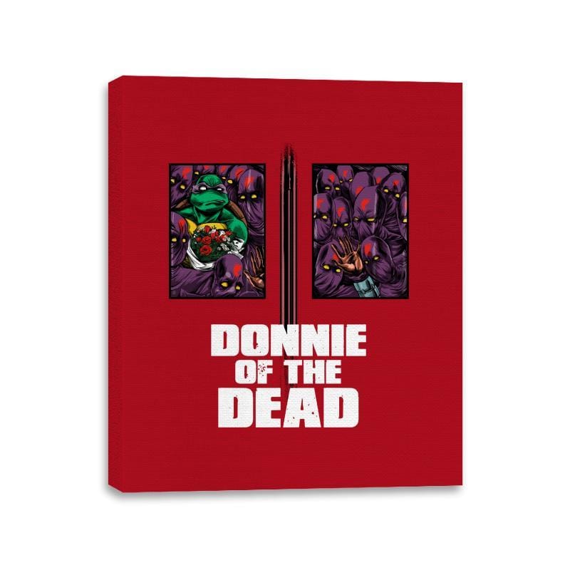 Donnie of the Dead - Canvas Wraps Canvas Wraps RIPT Apparel 11x14 / Red
