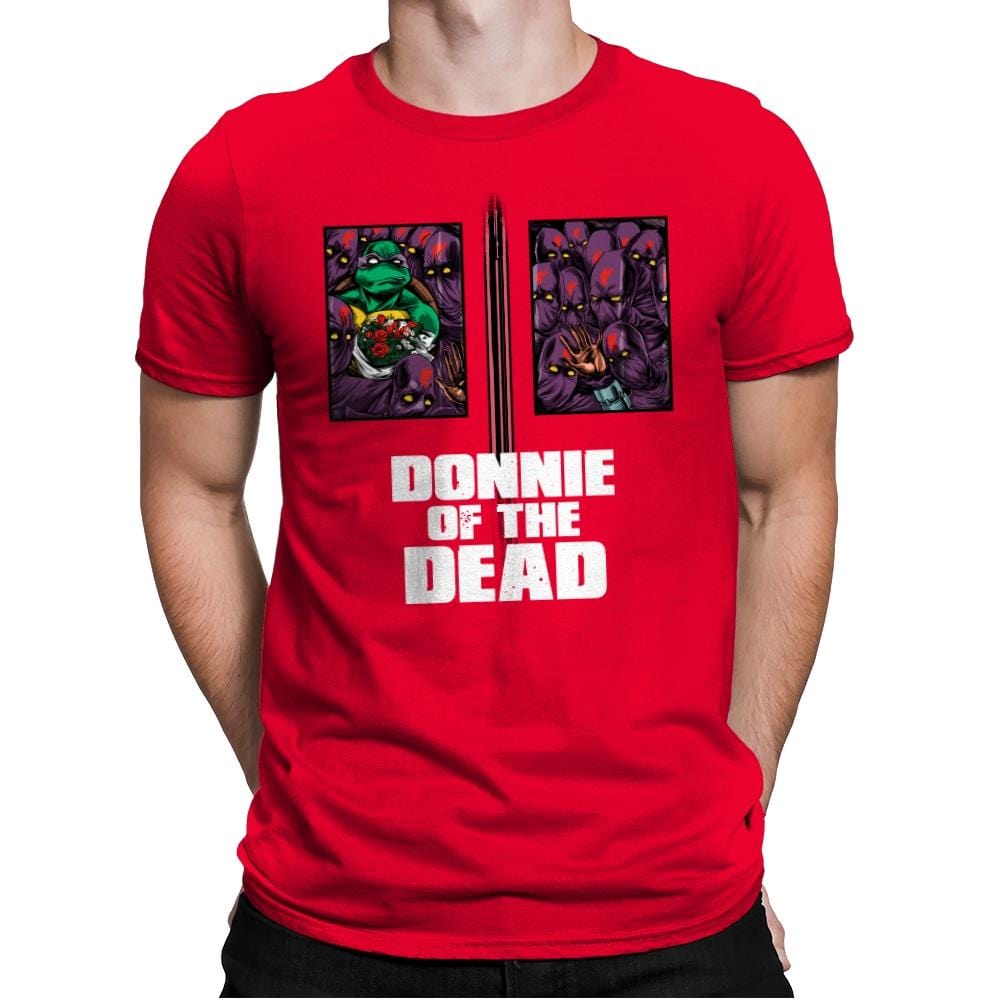 Donnie of the Dead - Mens Premium T-Shirts RIPT Apparel Small / Red