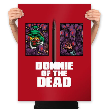 Donnie of the Dead - Prints Posters RIPT Apparel 18x24 / Red