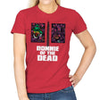 Donnie of the Dead - Womens T-Shirts RIPT Apparel Small / Red