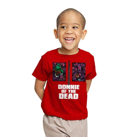 Donnie of the Dead - Youth T-Shirts RIPT Apparel X-small / Red