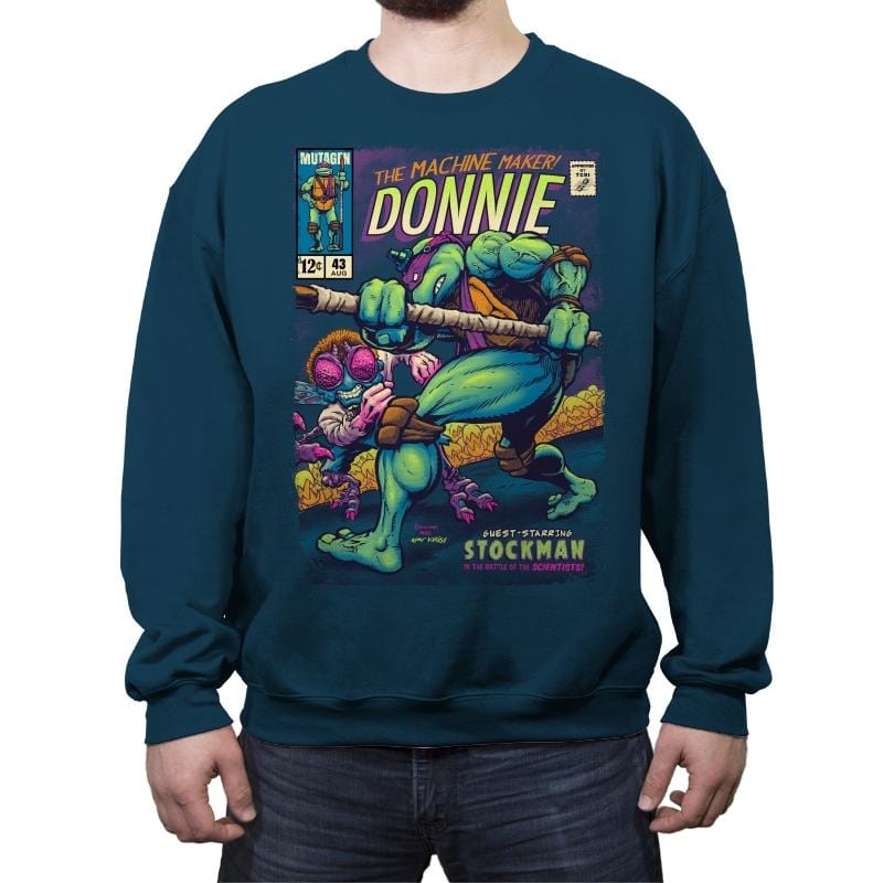 Donnie's Comics - Crew Neck Sweatshirt Crew Neck Sweatshirt RIPT Apparel