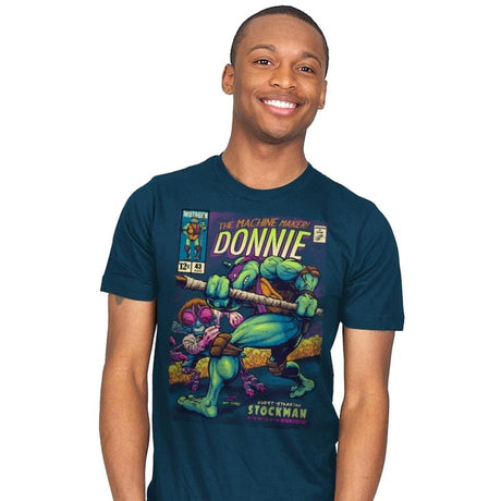 Donnie's Comics - Mens T-Shirts RIPT Apparel Small / Indigo