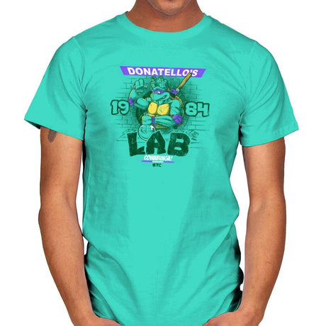 Donny's Lab Exclusive - Mens T-Shirts RIPT Apparel Small / Mint Green
