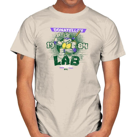 Donny's Lab Exclusive - Mens T-Shirts RIPT Apparel Small / Natural