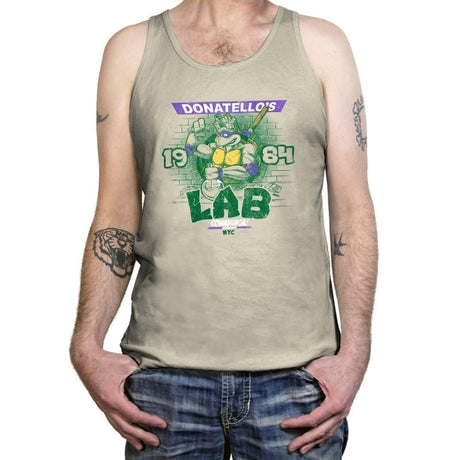 Donny's Lab Exclusive - Tanktop Tanktop RIPT Apparel X-Small / Oatmeal Triblend