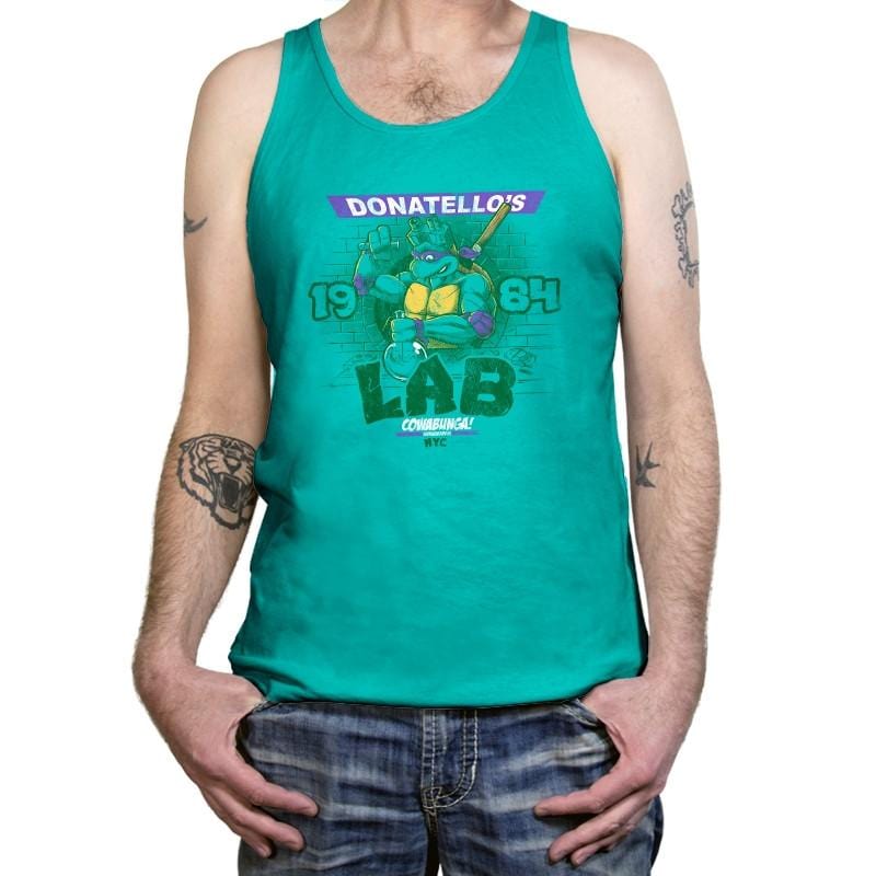 Donny's Lab Exclusive - Tanktop Tanktop RIPT Apparel X-Small / Teal