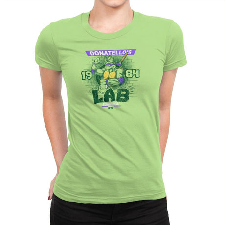 Donny's Lab Exclusive - Womens Premium T-Shirts RIPT Apparel 3x-large / Mint