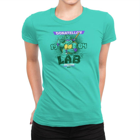 Donny's Lab Exclusive - Womens Premium T-Shirts RIPT Apparel Small / Mint