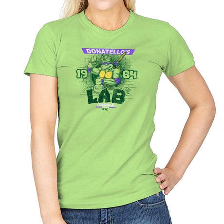 Donny's Lab Exclusive - Womens T-Shirts RIPT Apparel 3x-large / Mint Green