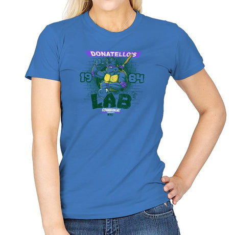 Donny's Lab Exclusive - Womens T-Shirts RIPT Apparel Small / Iris