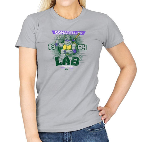 Donny's Lab Exclusive - Womens T-Shirts RIPT Apparel Small / Sport Grey