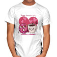 Donut and Coffee Love - Mens T-Shirts RIPT Apparel Small / White