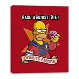 Donuts Empire - Canvas Wraps Canvas Wraps RIPT Apparel 16x20 / Red