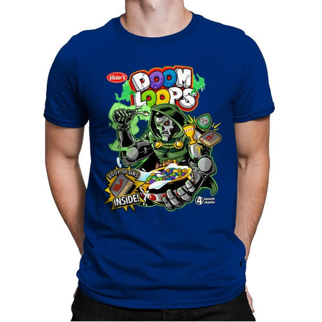 Doom Loops - Mens Premium T-Shirts RIPT Apparel Small / Royal